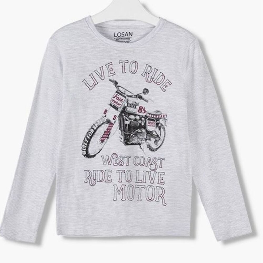 NWT light grey mix t-shirt